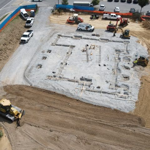 concrete site work